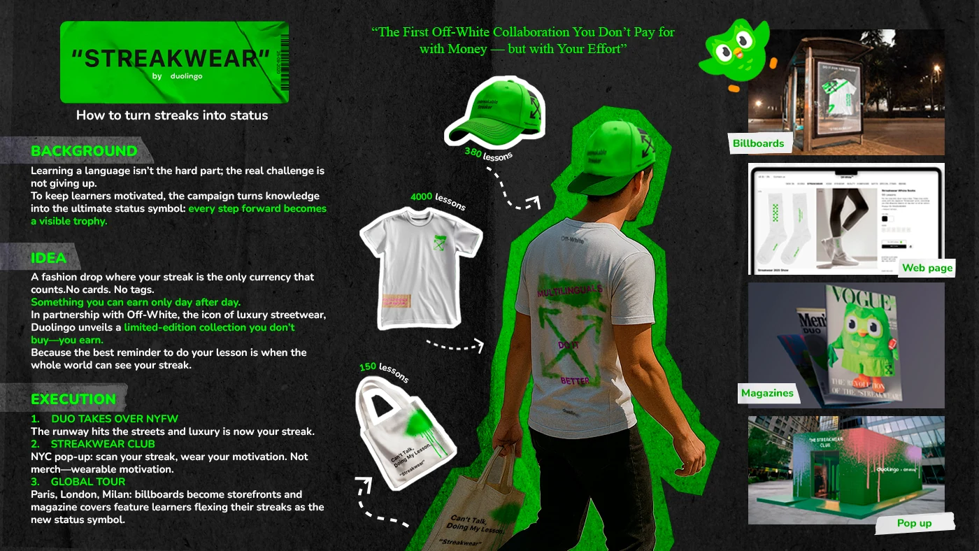STREAKWEAR - Duolingo | YOUNG ONES 2025 — imagen original 02