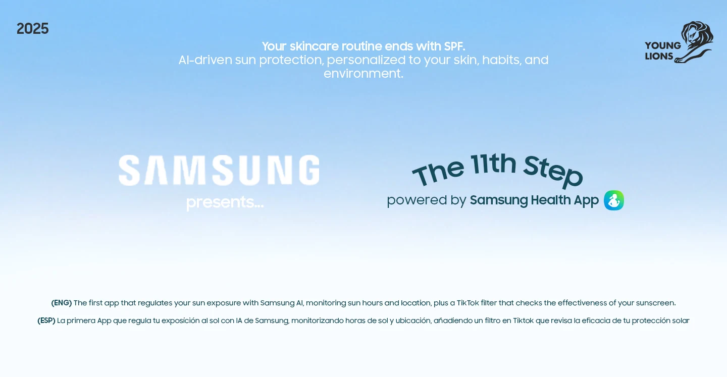 The 11th Step - Samsung | Young Lions 2025 — imagen original 01